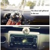 Mirror Disco Ball Hanging Car Accessory - Rear View Mirror