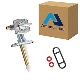 Amhousejoy Fuel Valve Petcock Shut Off Tank Switch Fit for Yamaha TTR 90 125 225 230 250 Bear Tracker 250 Big Bear 250 350 400 Warrior 350 Raptor 350 Grizzly 350 Timberwolf 250