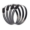 ISPINNER 4pcs 6 Inch Stainless Steel Adjustable 130-152mm Size Range