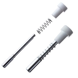 25 Pack - American Made Window Screen Clips – Aluminum Replacement Spring Plunger Pins, Frame Latch Lock Bolts, Pull Pin Fastener Parts, Secure Window Screens