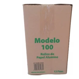 KEPRAIS 12 Rollos Papel Aluminio Mod. 100 Keprais 30 X 22.68cms