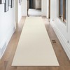 LEEVAN Hallway Runner Rug 10 ft, Cotton Woven Washable Runner