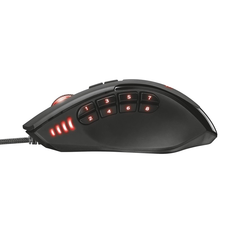 Trust Gaming 21726 GXT 164 Sikanda MMO Gaming Mouse for