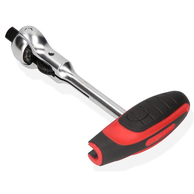 KS Tools Modifix 914.1405 Mini T-Handle Swivel Head Ratchet 1/4