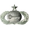 Air Force No Shine Senior Intelligence Badge