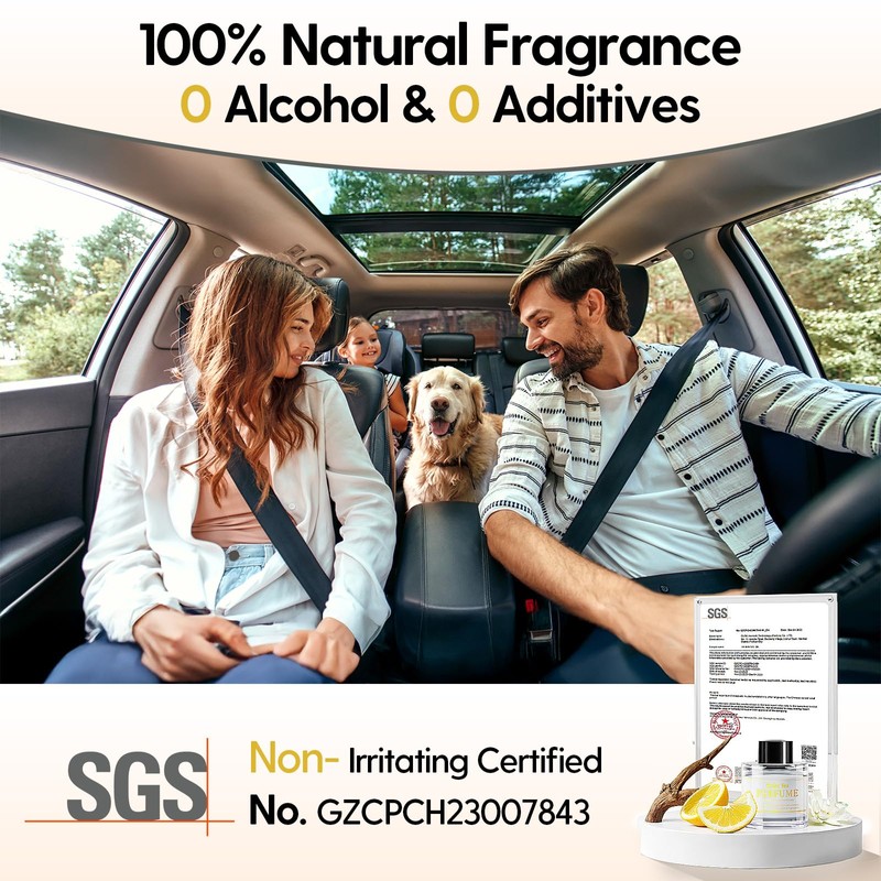 Smart Car Air Freshener Refill 50ml (1.69OZ)- Car Diffuser Perfume
