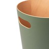 Umbra Woodrow 2 Gallon Modern Wooden Trash Can, Wastebasket, Garbage