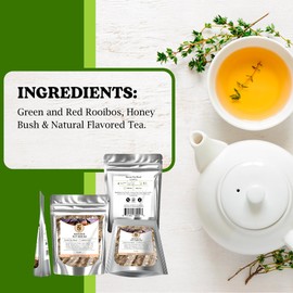 Nelson's Tea - Banana Nut Bread - Caffeine Free - Irresistible Blend of Green and Red Rooibos, Honey Bush & Natural Flavored Tea - Smooth and Creamy Banana Tea (Sample)