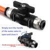 MiJunHD 6mm BUC Pneumatic Valve, 1 Piece Manual Switch Controller