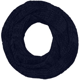 JACK & JONES Herren JACRIB Knit Tube NOOS Schal, Blau (Navy Blazer), One Size