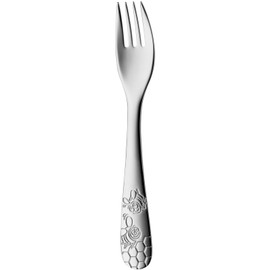 Silit Trend Kinderbeteck Set 4-teilig, Kinder Besteck Edelstahl, Kinderbesteck ab 3 Jahre, Cromargan poliert, Universalverpackung