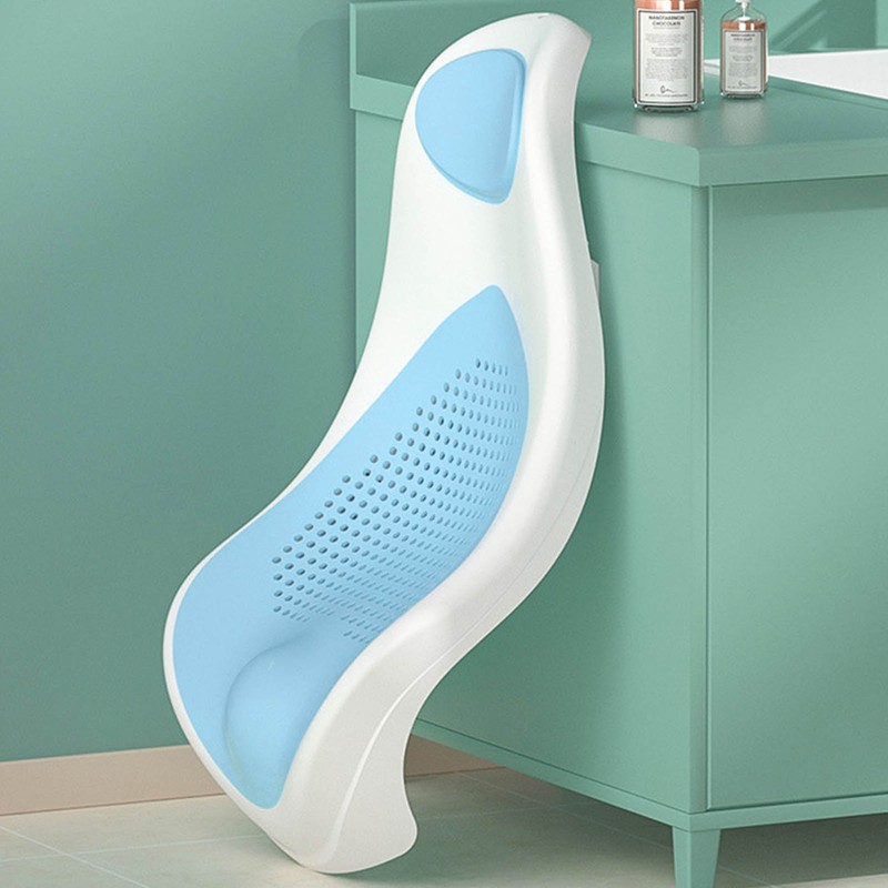 Foldable Soft TPE Baby Bath Support Safe PP Ergonomic Round