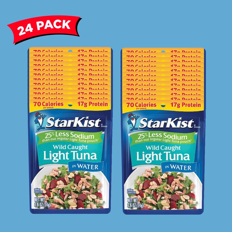 StarKist Reduced Sodium Chunk Light Tuna in Water, 2.6 oz