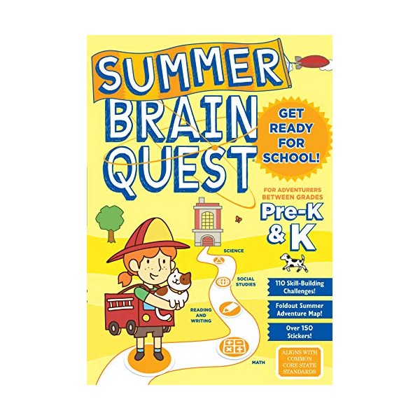Summer Brain Quest: Between Grades Pre-K & K