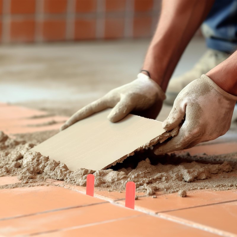 Angoily Tile Leveling Wedges , 100PCS Tile Inserts Tiles Deck