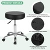 M METERXITY 2-Pack Bar Stool Covers Round, for 12-14 Inch
