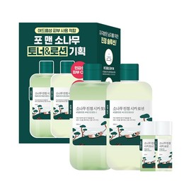 Partner_Reference 라운드랩 포 맨 소나무 진정 시카 토너+로션 세트