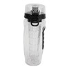 Fruit Infuser Water Bottle Anti Slip Grip Flip Top Lid