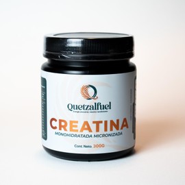 Creatina premium Quetzalfuel | 300g | 60 servicios