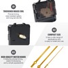 Silent Quartz Clock Movement Kit Long Shaft for 12-14mm Dial,