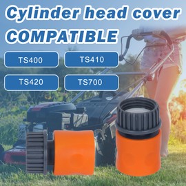 AUMEL 4 Pcs Water Connector Coupling Sleeve 3/4" Compatible with Stihl TS400 TS410 TS420 TS700 TS800 for 4201-670-1701 42016701701; 503266003 503 26 60-03; 609 082 662 609082662; 123120-4