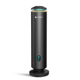 GentleJet MajesticMist Rechargeable - Aluminum Waterless Essential Oil Diffuser with Wireless Charging, Quiet Aroma Diffuser, Scent Diffusers for Home, Room & Hotel, Remote Control, USB-C, 1000sq.ft