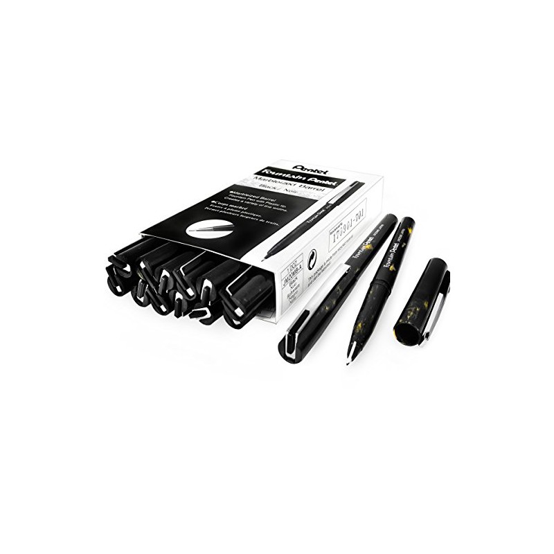 Pentel Disposable Fountain Pen – JM20 – Marbleized Gold and