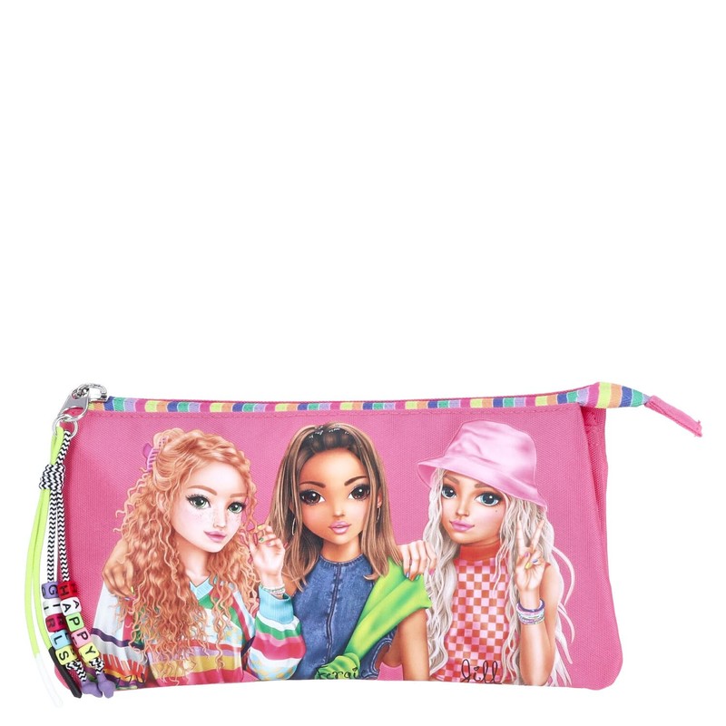 Depesche TOPModel Joy 12915 Fan Pencil Case Pink