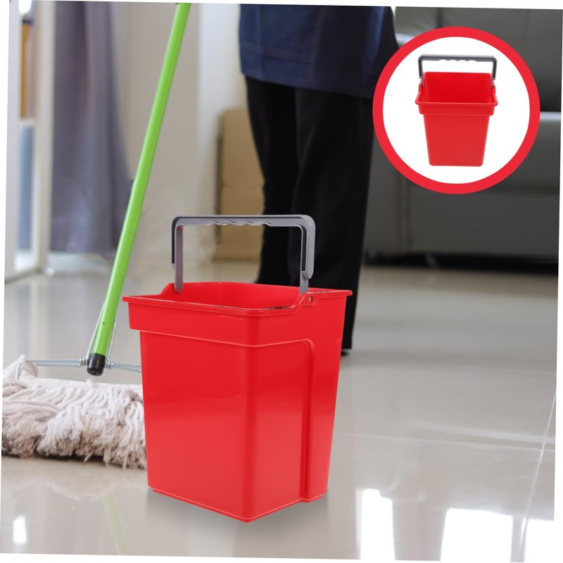 KOMBIUDA Portable Multifunctional Storage Bucket with Handle Large Capacity Household