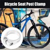 X AUTOHAUX 34.9mm Aluminium Alloy Bike Bicycle Seat Post Clamp