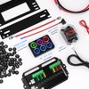 MaySpare Switch Panel Upgraded Multicolored Toggle Momentary Pulse Switch Panel,Electronic