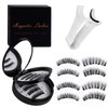 Magnetic Eyelashes Set with Applicator, Professional False Lashes Kit