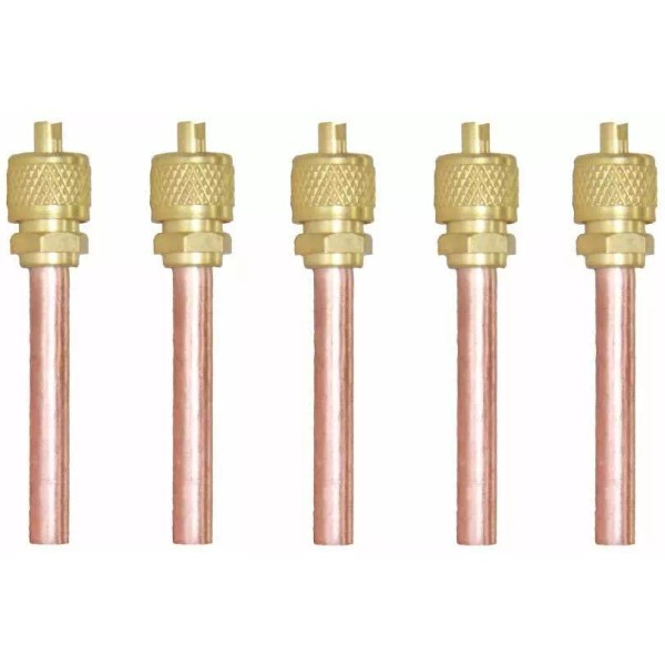 APS HVAC Refrigeration Compressor 1/4" Access Valve Extension Tube, PK5