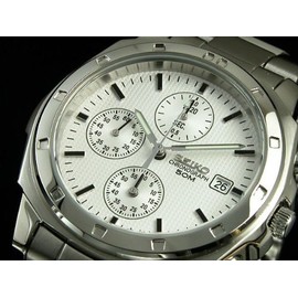 Seiko SND187P1 (SND187P) Chronograph Quartz Men's Watch Overseas Model [Watch] Re-import Product, Bracelet Type