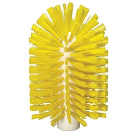 Vikan Tube Brush - Head Only - 4X6-1/2" - Yellow - Yellow