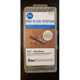 Trex Pro Plug System 2 1/2" Tree House 20sq Ft
