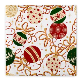 Sovie HORECA Christmas Napkin Belinda Linclass® Airlaid Ideal for a Festive Christmas 40 x 40 cm Pack of 50