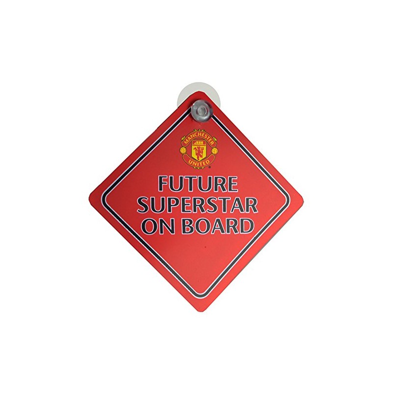 Manchester United Baby On Board Sign
