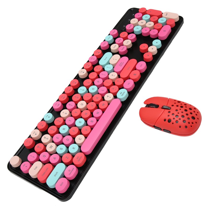 Wireless Keyboard and Mouse Combo 2.4G Wireless Mode Easy Operate