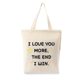 Yicadorn Valentines Gifts for Her,Valentines Day Gifts,Romantic Gifts for Her,Gifts for Women,Tote Bags,Canvas Bag