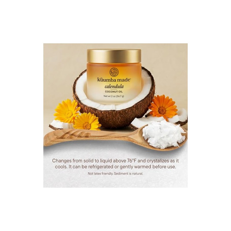 Kuuma Made Calendula Coconut Oil by KUUMBA MADE