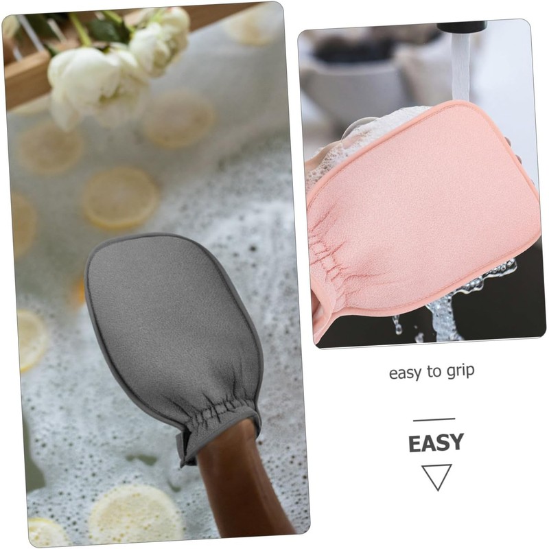Guantes Exfoliantes de Baño Balacoo Doble Cara Pack de 2