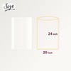 mioule Shrink Wrap Bags for Gift Baskets, 20Pcs 20x24 Inches