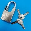 ProBytes Aware 50-60-70mm Padlocks 3 Pieces - Weather-Resistant Protection, Hardened