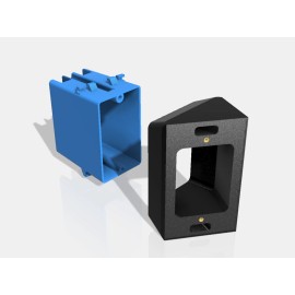 Hidden River Lab Ring Video Doorbell Elite 35º mounting bracket wedge - Galaxy black