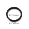 TI-MULTI (Ti) Titanium Black Key Holder Ring Black Lightweight Outer