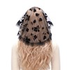Mantveil Lace Mantilla Chapel Veils: Princess Style Black Floral Mantillas