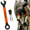 Oumers Bicycle Crank Extractor Puller, Bike Crank Removal Tool Fit