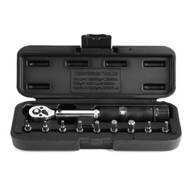 Bediffer Torque Wrench, 2-14 NM, 1/4 Inch, Adjustable Torque Wrench, High Precision Window Display, Preset Screw Wrench, Car Bicycle, Pack of 10