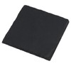 MOUYAT 30 Pack 4x4 Inch Black Slate Plates, Square Slate